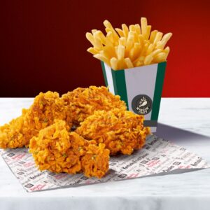 Crispy and spicy